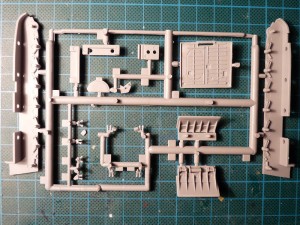 Sprue A, part 2, top view Dragon 7237 AAVP7A1 RAM/RS 1/72