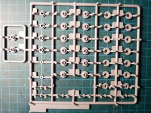 Sprue B, bottom view Dragon 7237 AAVP7A1 RAM/RS 1/72