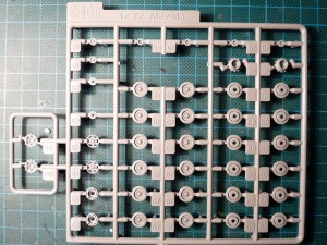 Sprue B, top view Dragon 7237 AAVP7A1 RAM/RS 1/72