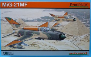 Eduard 1/48 MiG-21 MF - box top Eduard 1/48 MiG-21 MF - box top
