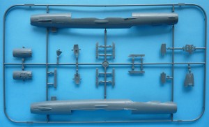 MiG-21 MF - sprue A top view MiG-21 MF - sprue A top view