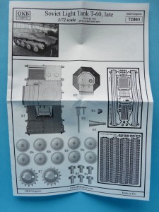 Front - parts plan Front - parts plan