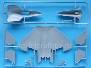Sprue B bottom view Sprue B bottom view