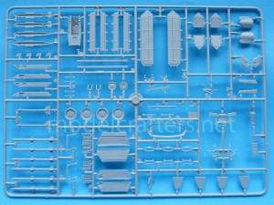 Sprue A - bottom view Sprue A - bottom view