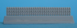 Track segment - 1 of 6 identical in the kit Track segment - 1 of 6 identical in the kit