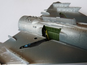 Engine walls, doubling as MLG bay walls, painted and detailed Engine walls, doubling as MLG bay walls, painted and detailed