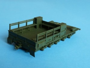 Hull sub-assembly with cargo bed Hull sub-assembly with cargo bed