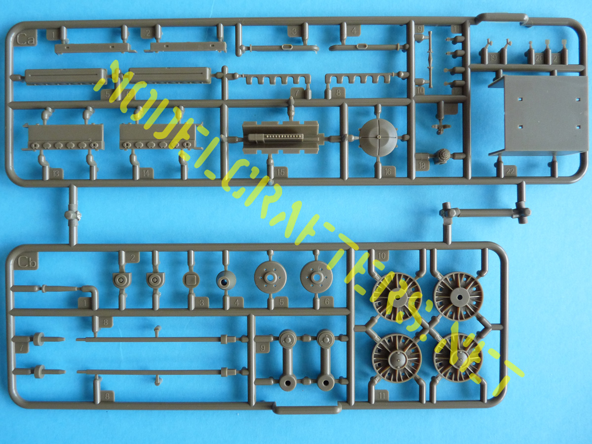 Bronco 1/35 SU-152 Early CB35113 Sprue Ca (engine parts) and Cb (suspension x6) Bronco 1/35 SU-152 Early CB35113 Sprue Ca (engine parts) and Cb (suspension x6)