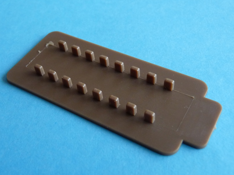 Bronco 1/35 SU-152 Early CB35113 Part T - track assembly jig Bronco 1/35 SU-152 Early CB35113 Part T - track assembly jig