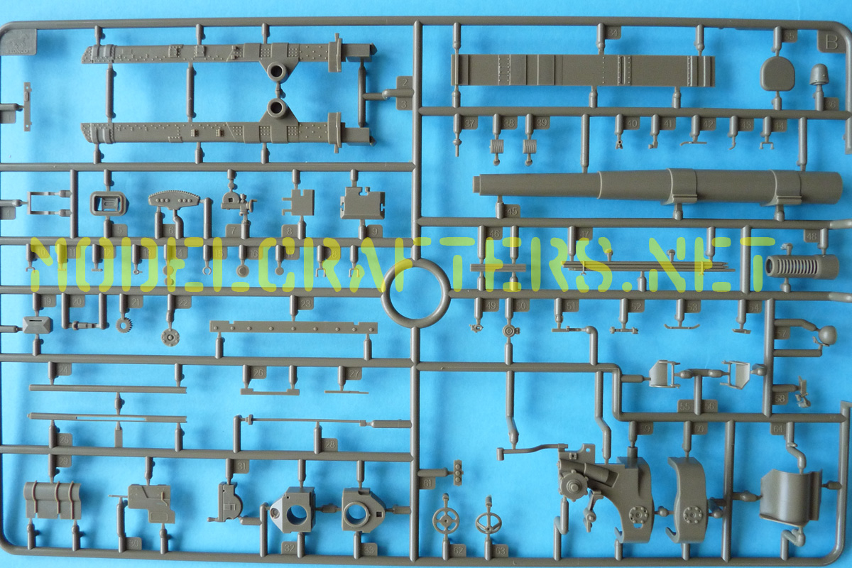 Bronco 1/35 SU-152 Early CB35113 Sprue B Bronco 1/35 SU-152 Early CB35113 Sprue B