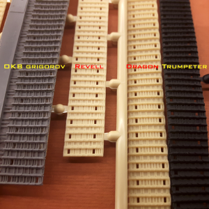 King Tiger 1/72 tracks comparison