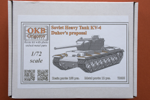 Boxart for Duhov's KV-4 from OKB Grigorov